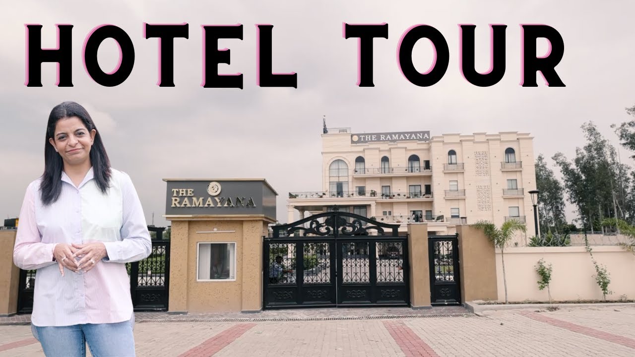 Hotel Tour: The Ramayana in Ayodhya | THE MOST LUXURIOUS HOTEL IN AYODHYA, Designed by ANSA