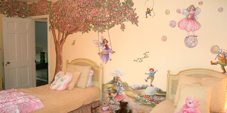 fantasy themed bedroom for girls