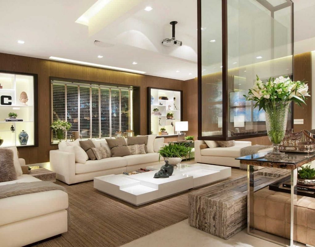 The Contemporary Fusion Decor Of Living Room Interior