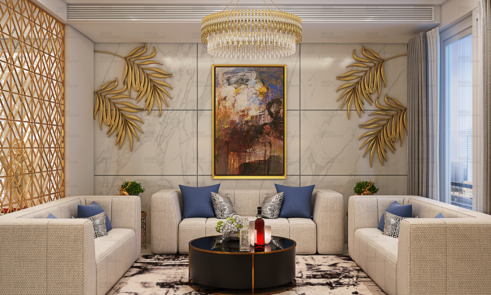 Drawing Room Designs ANSA Interiors