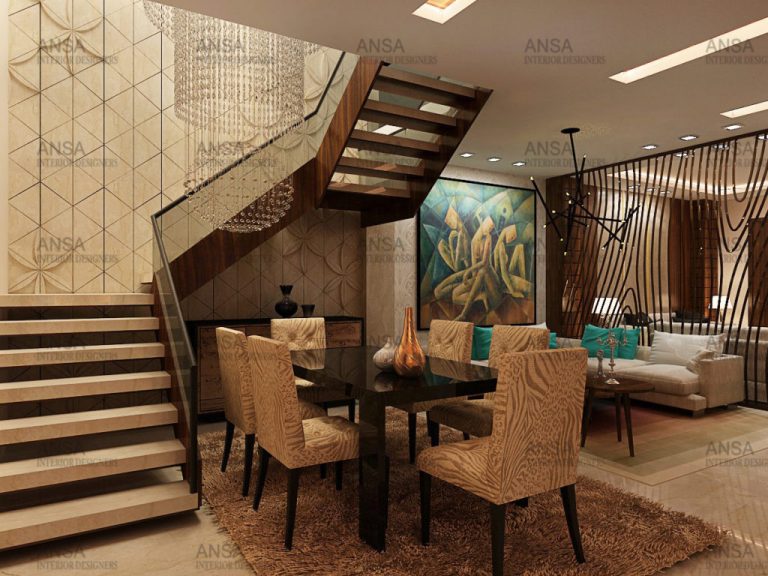 Dining Room Interior Design Portfolio | ANSA Interiors