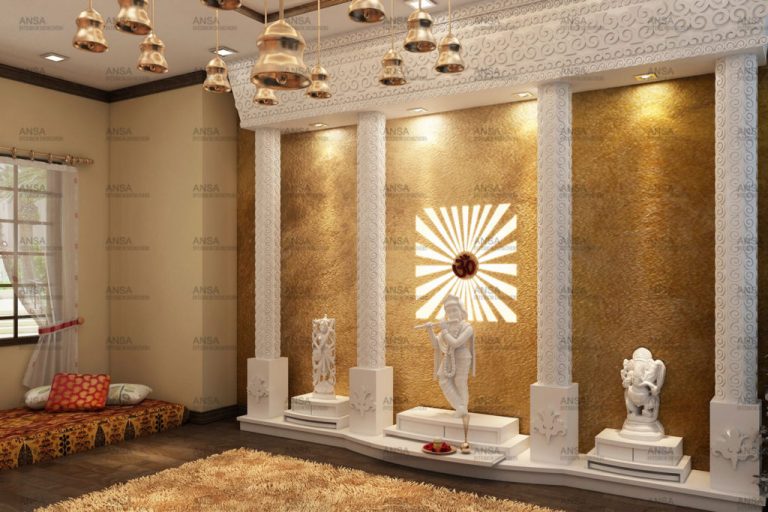 Mandir Interior Design - ANSA Interiors