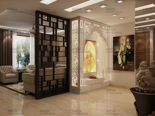 Mandir Interior Design - ANSA Interiors