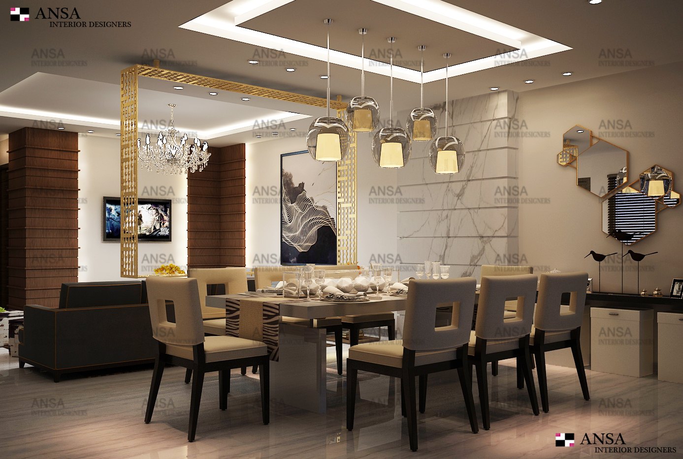 5 Creative Ideas For Dining Room Ansa Interiors