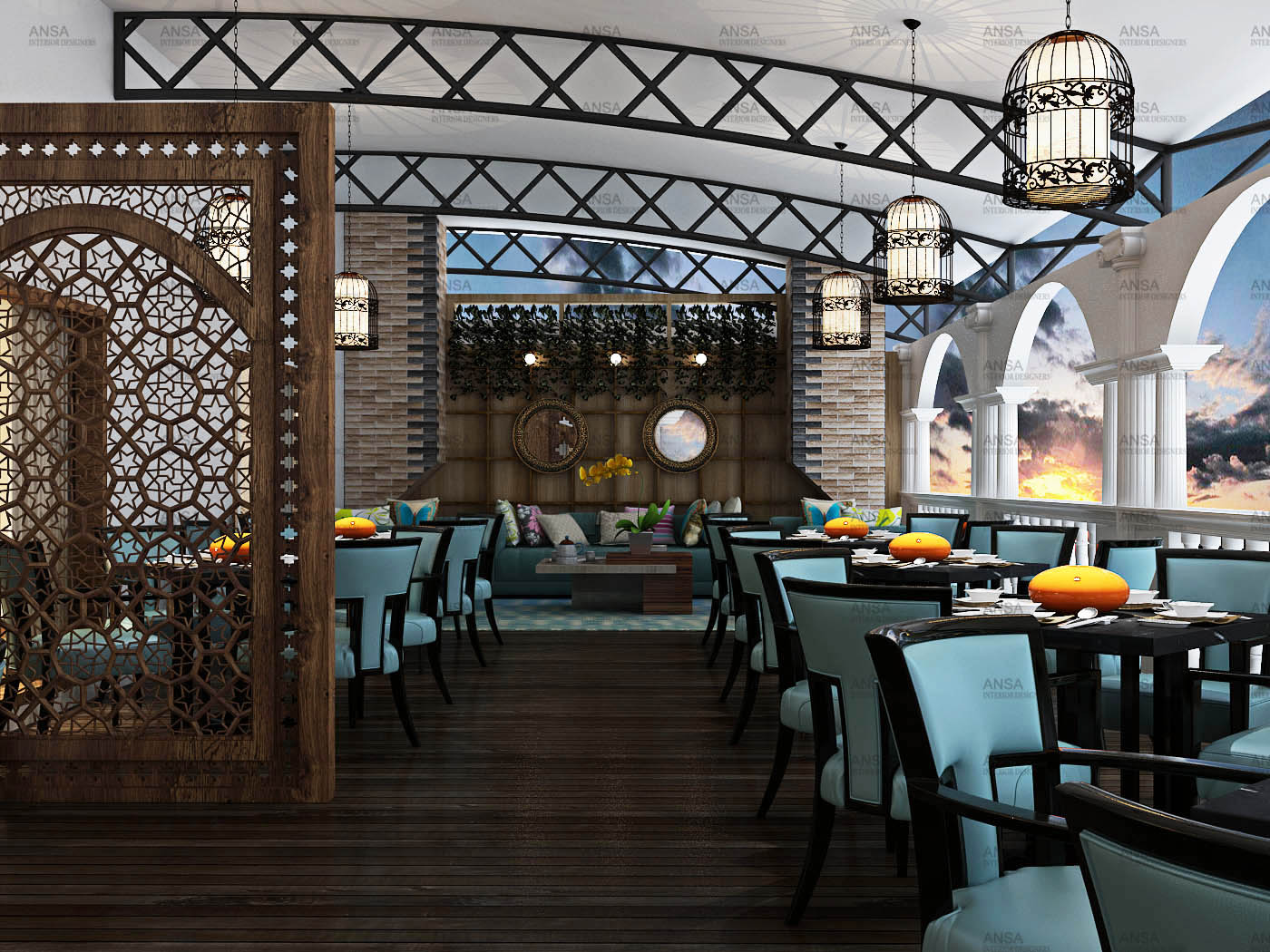 ANSA Interiors Top Restaurant Interior Designers In India