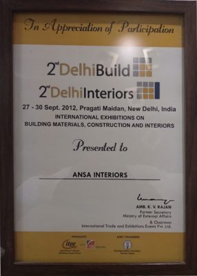 Delhi build award