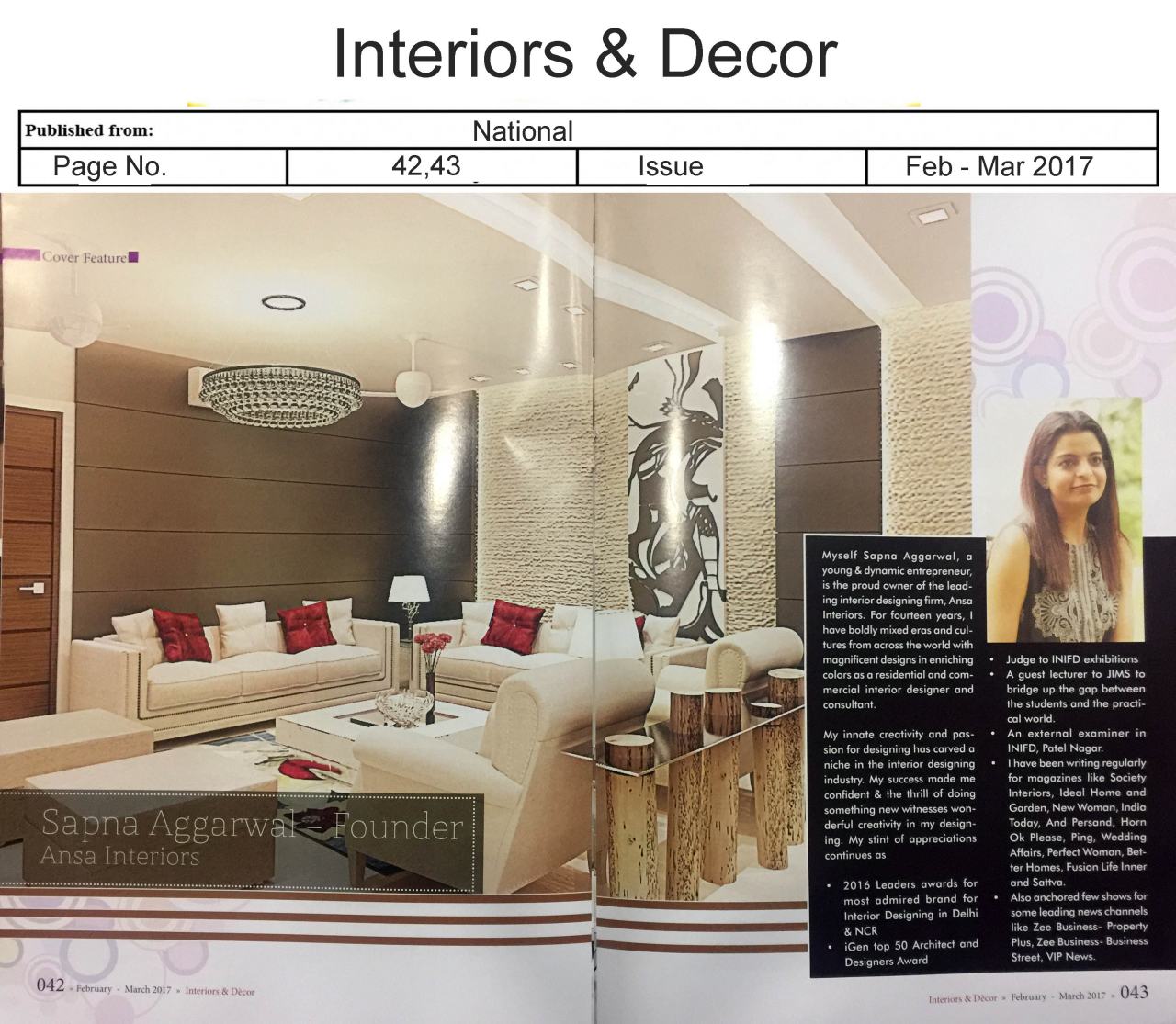 minimalistic interior design by ansa