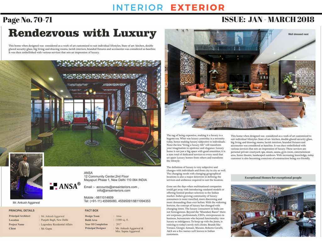 rendezvous with luxury homes