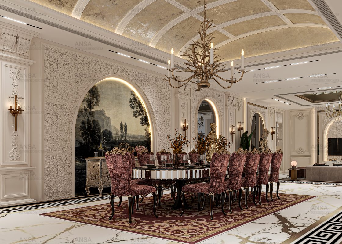 Dining Room Interior Design Portfolio | ANSA Interiors