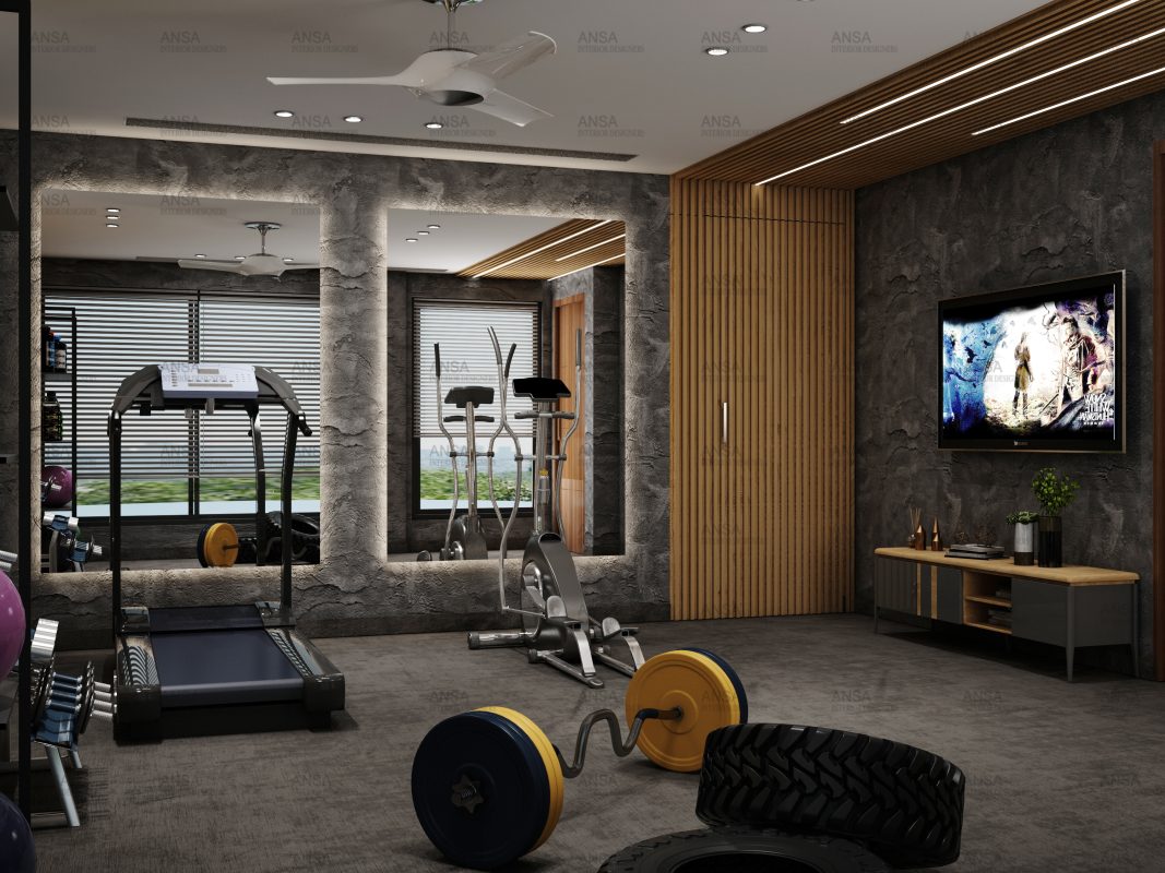 Gym Interior Design - ANSA Interiors
