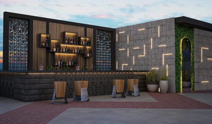 Bar Interior Design - ANSA Interiors