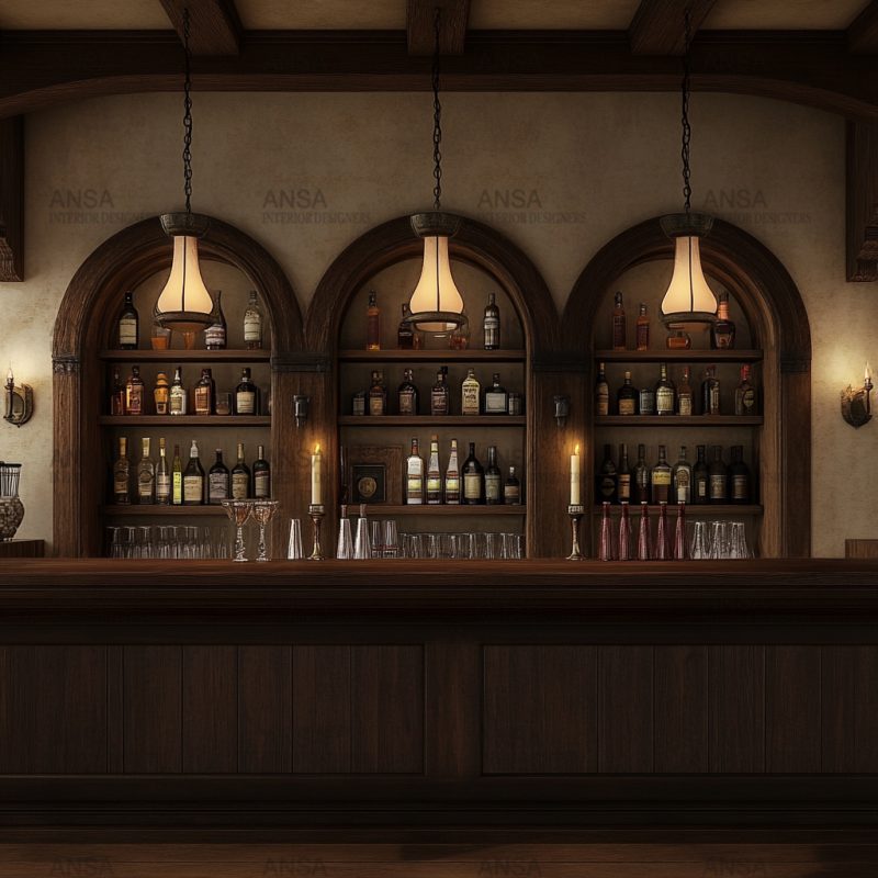 Bar Interior Design - ANSA Interiors