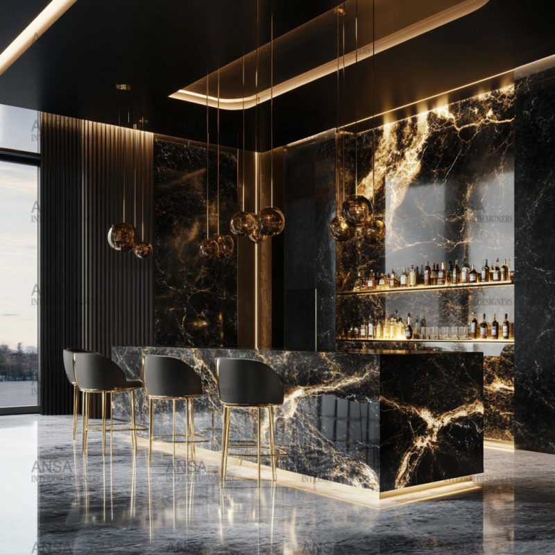 Bar Interior Design - ANSA Interiors