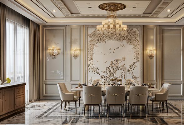 Dining Room Interior Design Portfolio | ANSA Interiors
