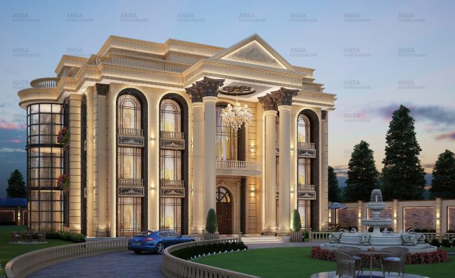 commercial facade interior design in agra