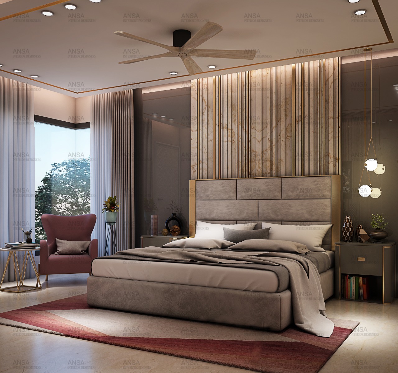 Bedroom Interior Design - ANSA Interiors