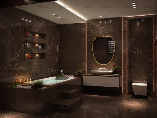 Bathroom Interior Design - ANSA Interiors