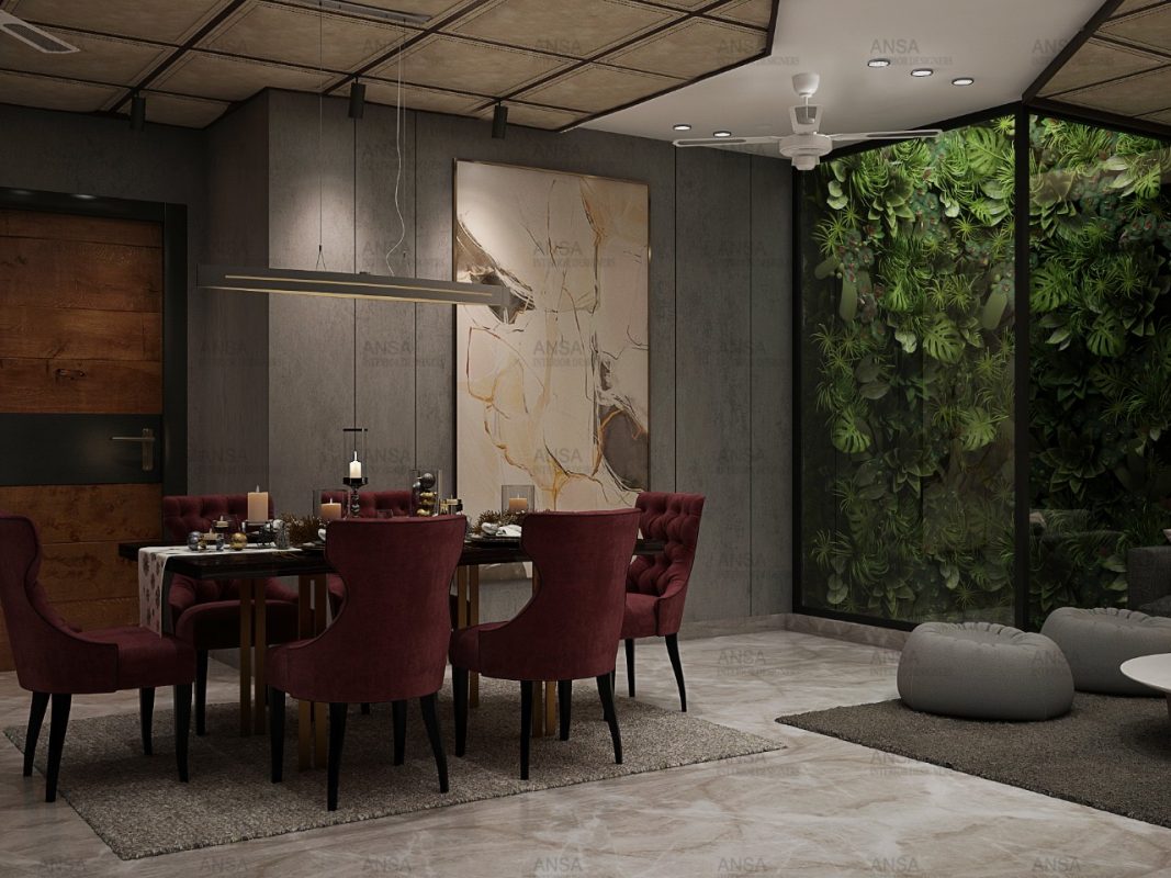Dining Room Interior Design Portfolio | ANSA Interiors