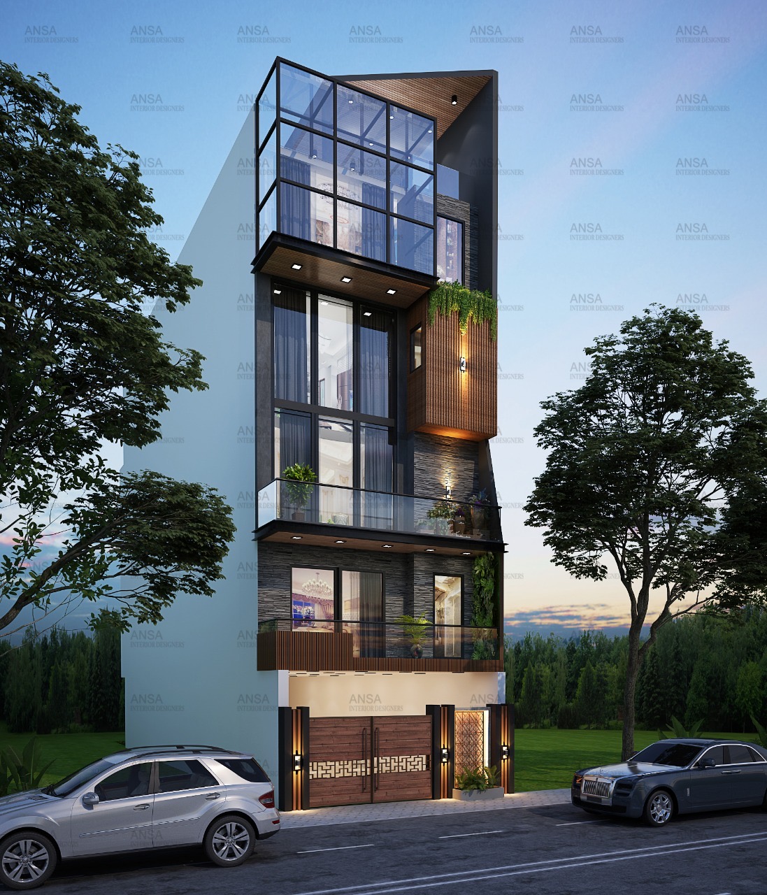 facade design for home idea