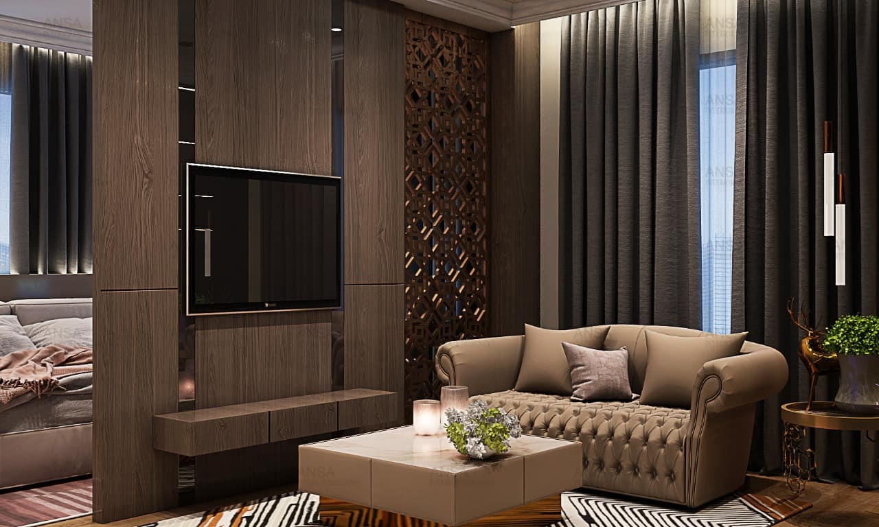 hotel suite interiors by ANSA interior designers
