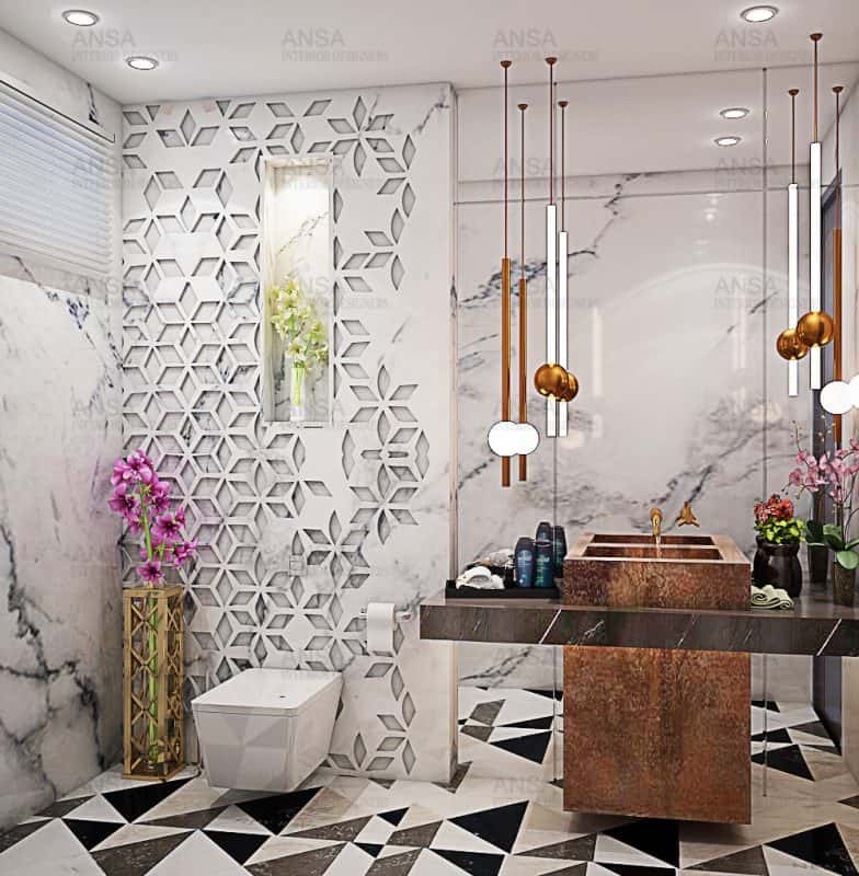 Bathroom Interior Design - ANSA Interiors